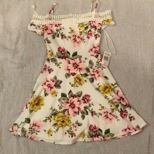Floral Off-Shoulder Dress